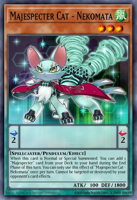 Majespecter Cat - Nekomata trading card