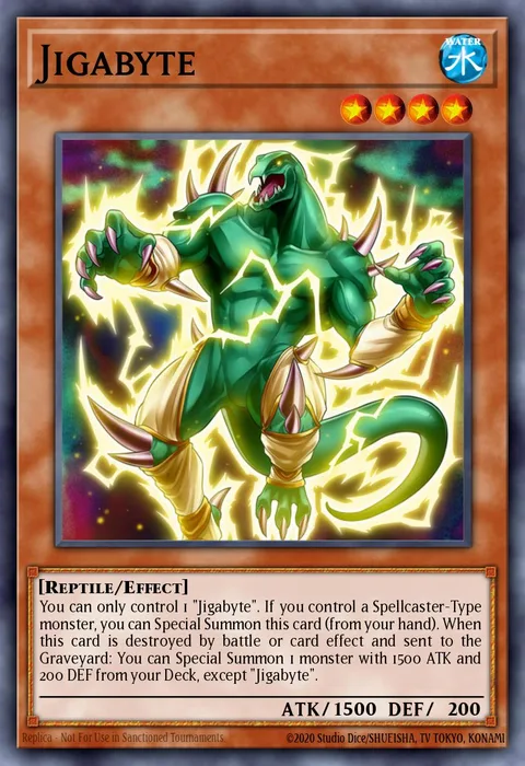 Jigabyte trading card