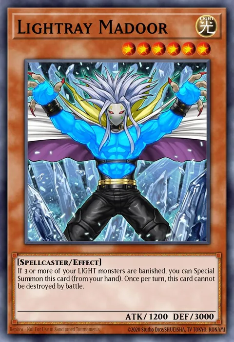 Lightray Madoor trading card