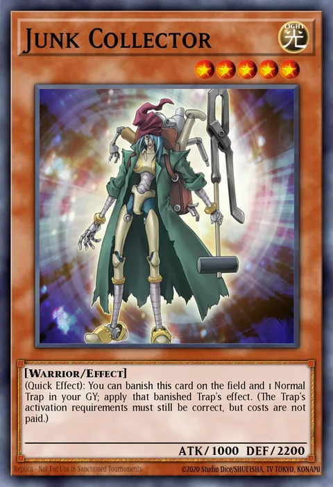 Junk Collector trading card