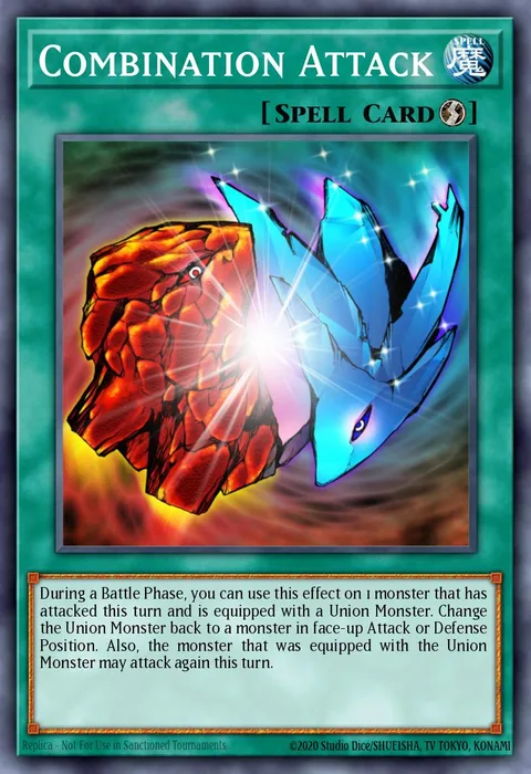 Combination Attack trading card