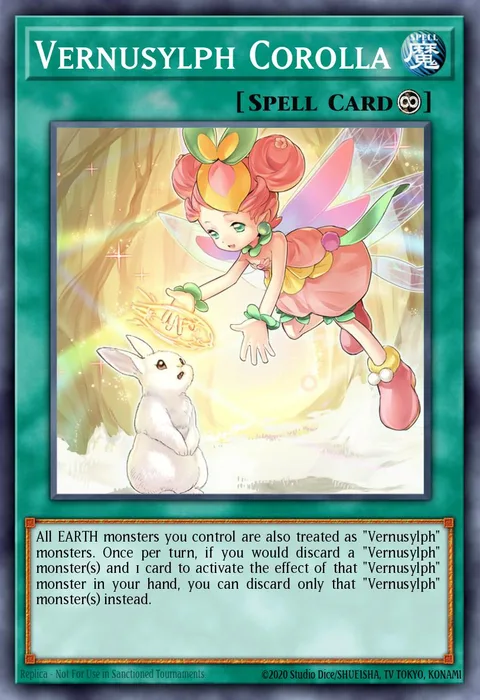Vernusylph Corolla trading card