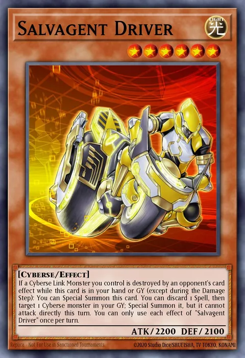 Salvagent Driver trading card