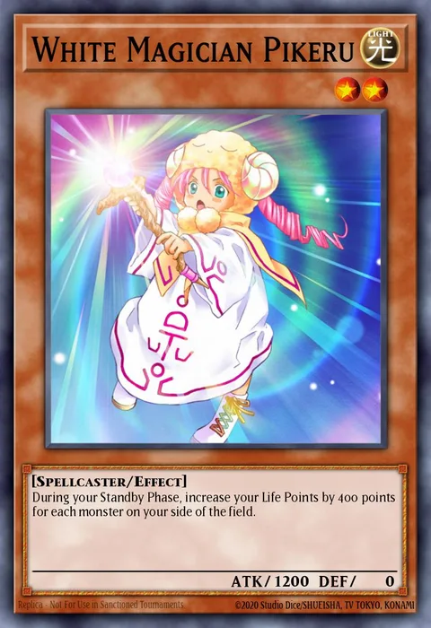 White Magician Pikeru trading card