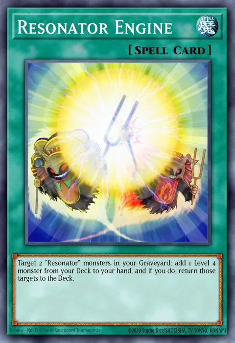 Resonator Engine trading card