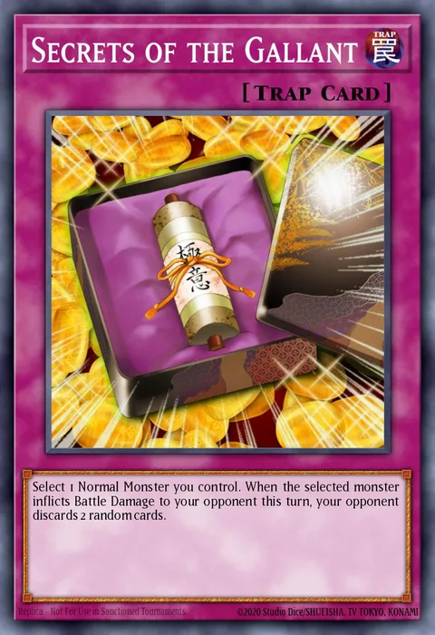 Secrets of the Gallant trading card