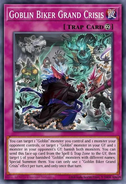Goblin Biker Grand Crisis trading card