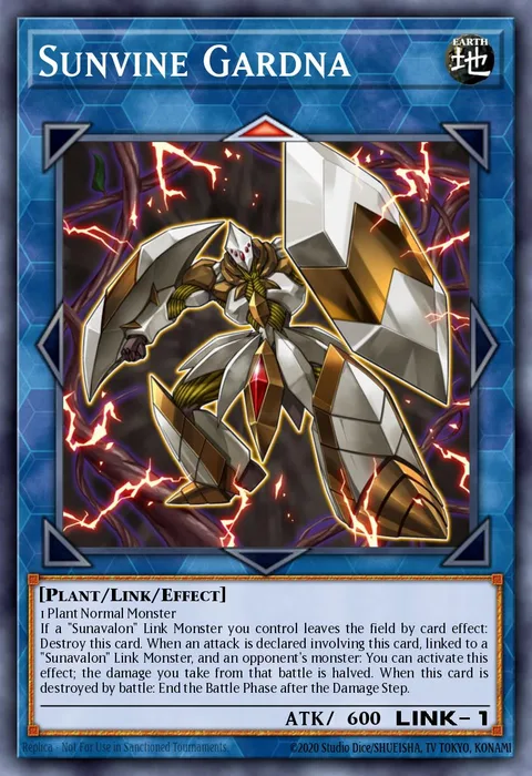Sunvine Gardna trading card