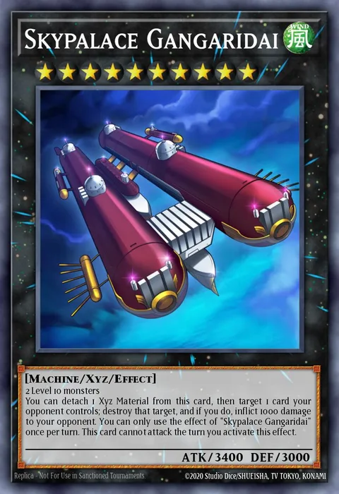 Skypalace Gangaridai trading card