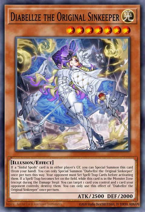 Diabellze the Original Sinkeeper trading card