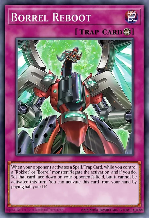 Borrel Reboot trading card