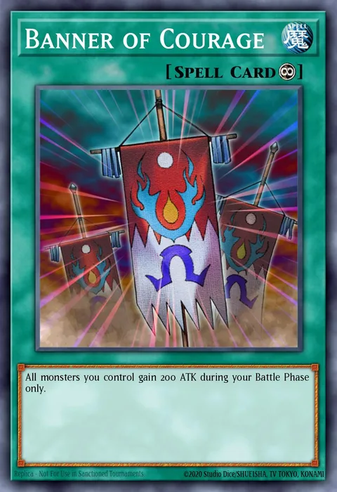 Banner of Courage trading card