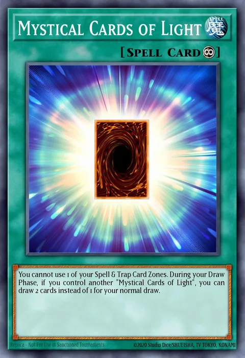 Mystical Cards of Light trading card