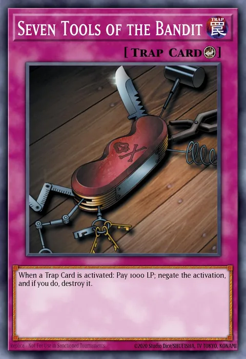 Seven Tools of the Bandit trading card