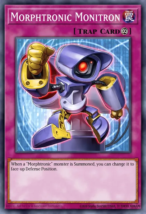 Morphtronic Monitron trading card