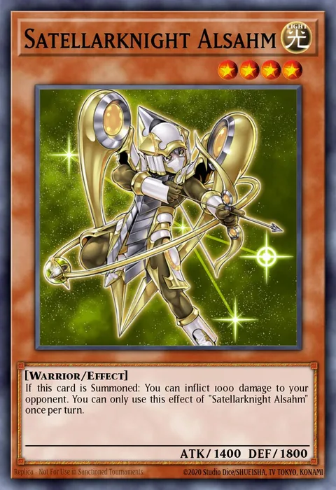 Satellarknight Alsahm trading card