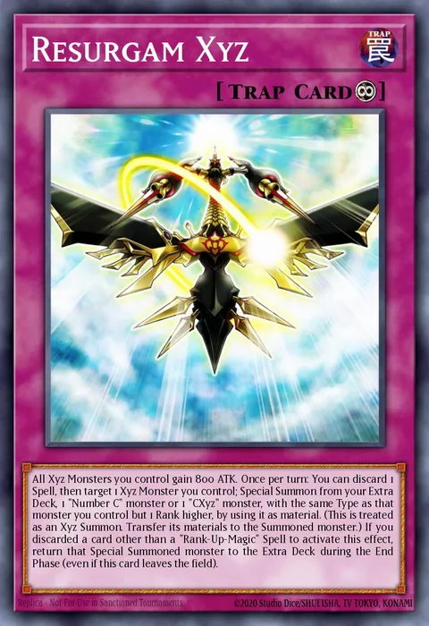 Resurgam Xyz trading card