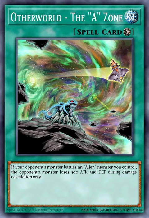 Otherworld - The "A" Zone trading card