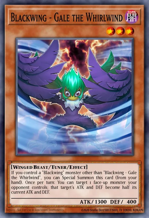 Blackwing - Gale the Whirlwind trading card