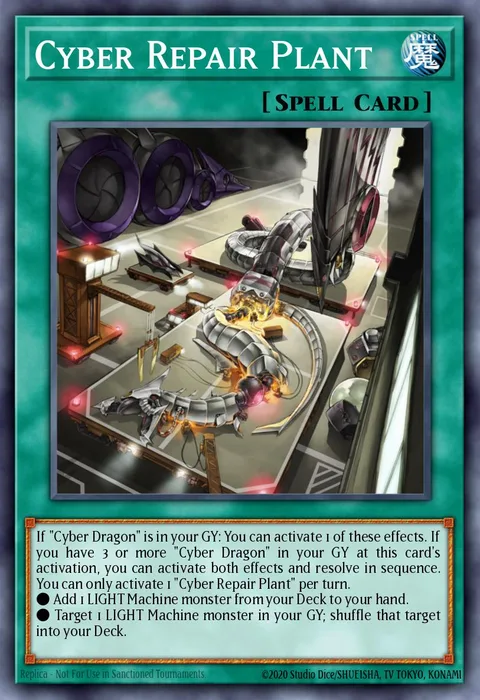 Cyber Repair Plant trading card