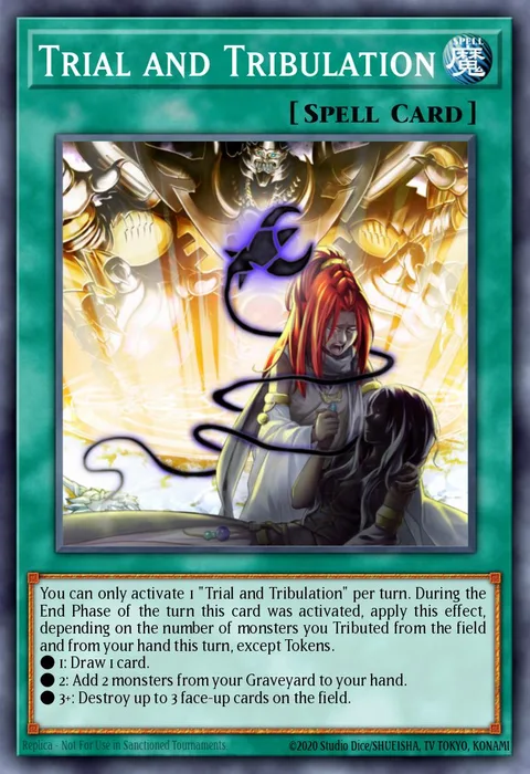 Trial and Tribulation trading card