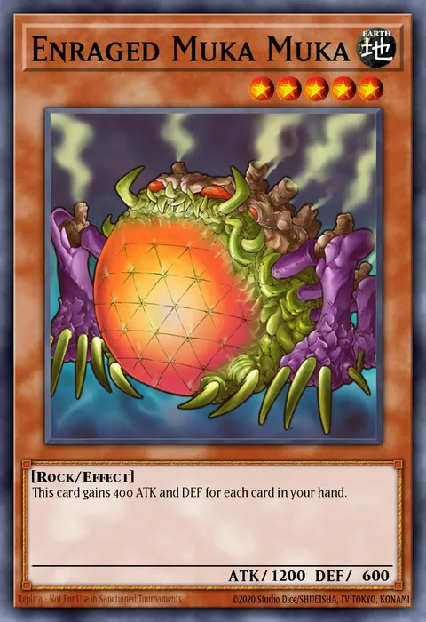 Enraged Muka Muka trading card