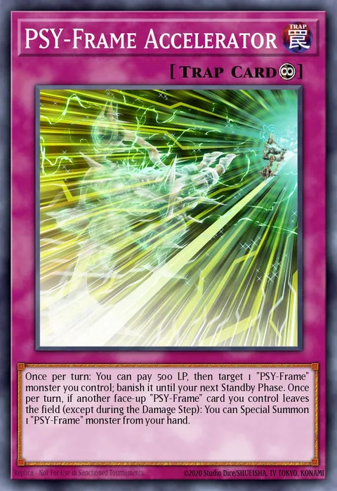 PSY-Frame Accelerator trading card