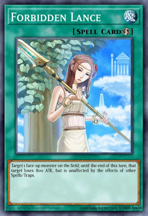 Forbidden Lance trading card