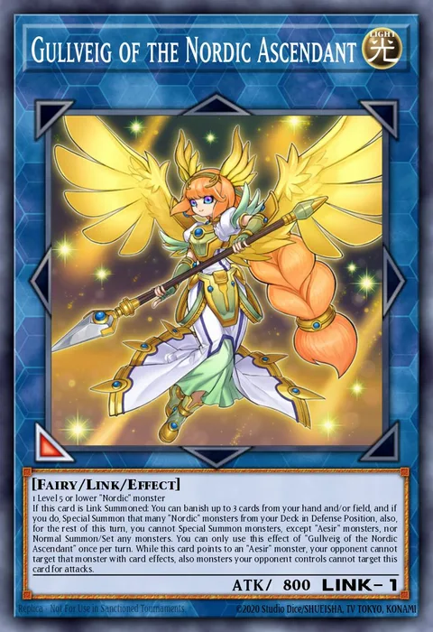 Gullveig of the Nordic Ascendant trading card