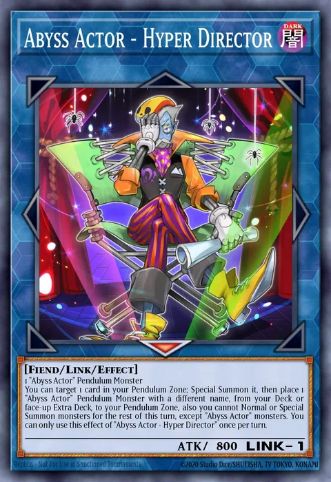 Abyss Actor - Hyper Director trading card