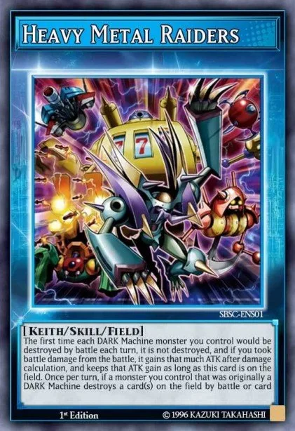 Heavy Metal Raiders (Skill Card) trading card