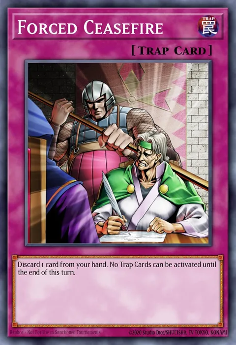 Forced Ceasefire trading card