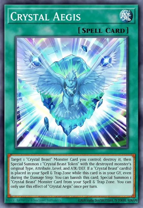 Crystal Aegis trading card