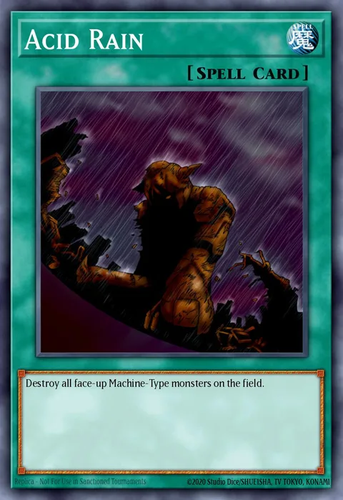 Acid Rain trading card