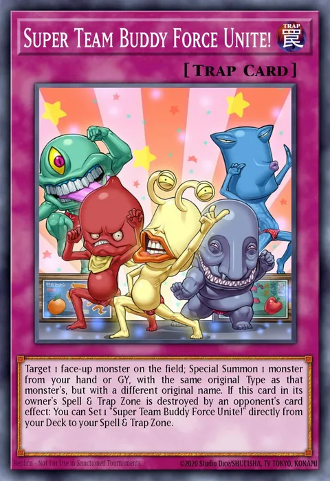 Super Team Buddy Force Unite! trading card