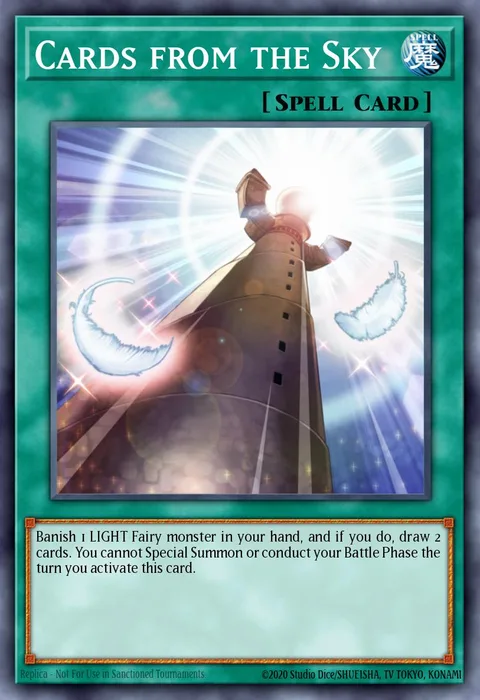 Cards from the Sky trading card