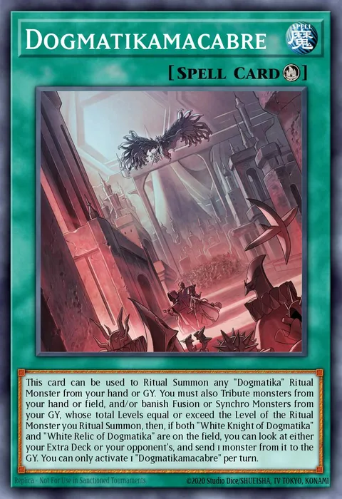 Dogmatikamacabre trading card