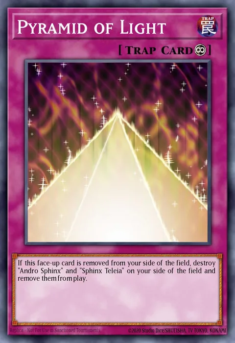 Pyramid of Light trading card