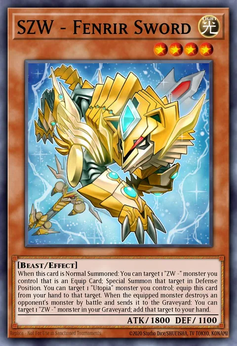 SZW - Fenrir Sword trading card