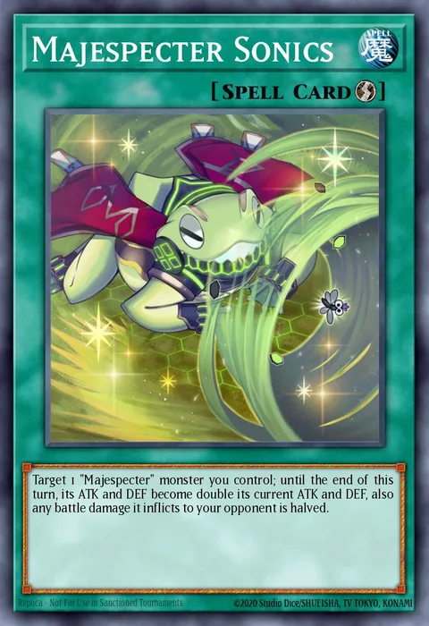 Majespecter Sonics trading card