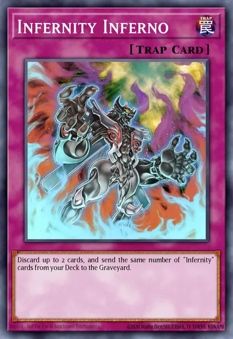 Infernity Inferno trading card