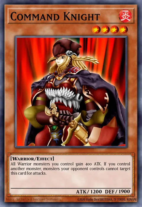 Command Knight trading card