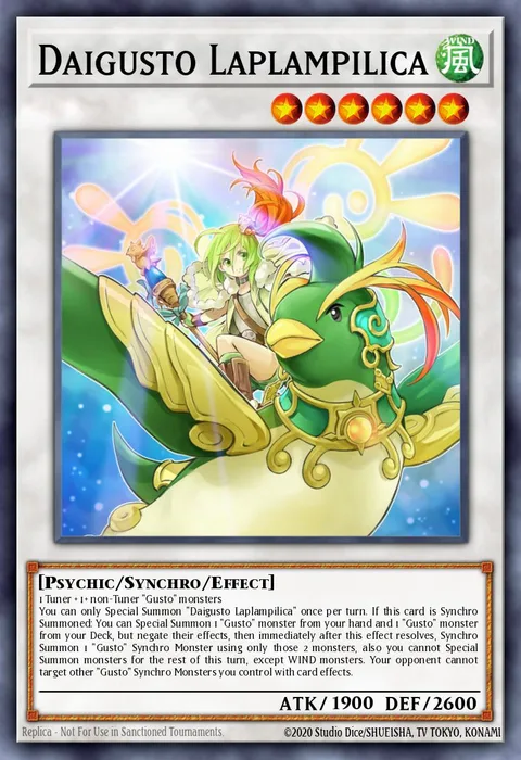 Daigusto Laplampilica trading card