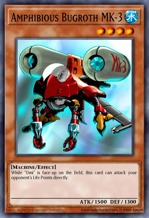 Amphibious Bugroth MK-3 trading card