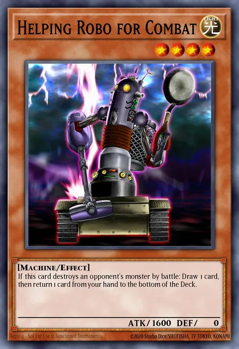 Helping Robo for Combat trading card