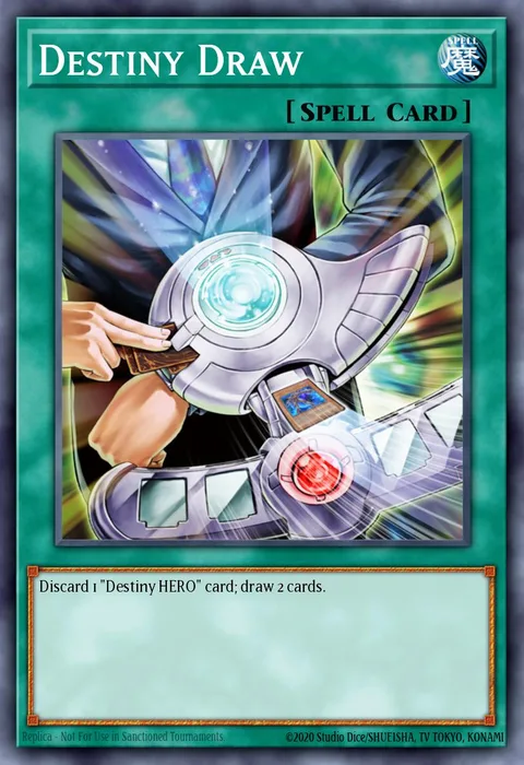 Destiny Draw trading card