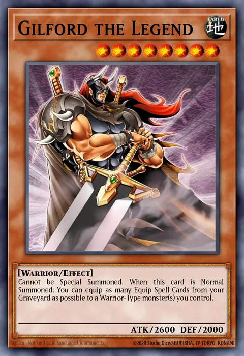 Gilford the Legend trading card