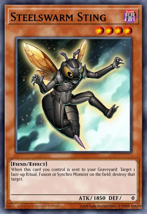Steelswarm Sting trading card