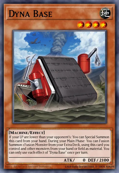 Dyna Base trading card