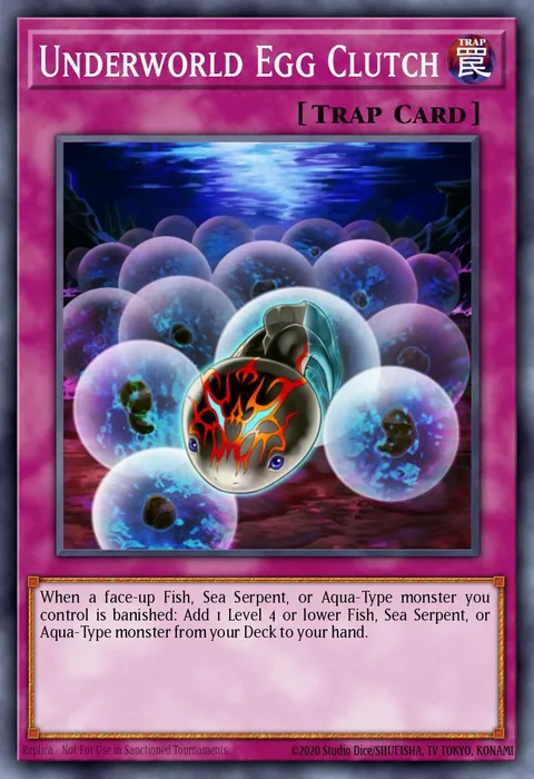 Underworld Egg Clutch trading card